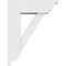 Ekena Millwork Standard Traditional Architectural Grade PVC Bracket with Traditional Ends, 5"W x 14"D x 18"H BKTP05X14X18TRA01 - alternate 4